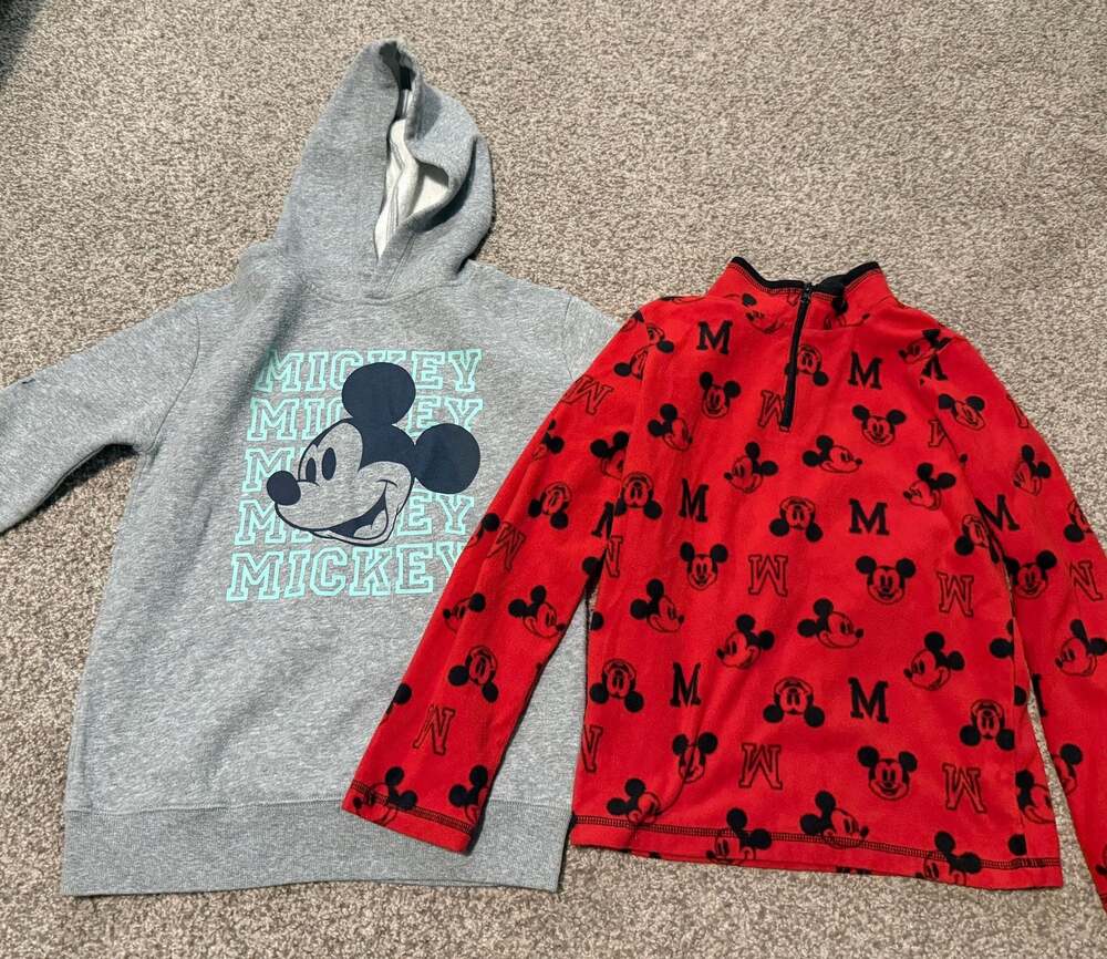 Disney Mickey Mouse Boys 2-Pack Fleece Set